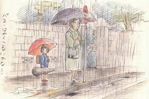 宫崎骏40年原画手稿充满治愈人心的力量- 图说- 通俗文艺网
